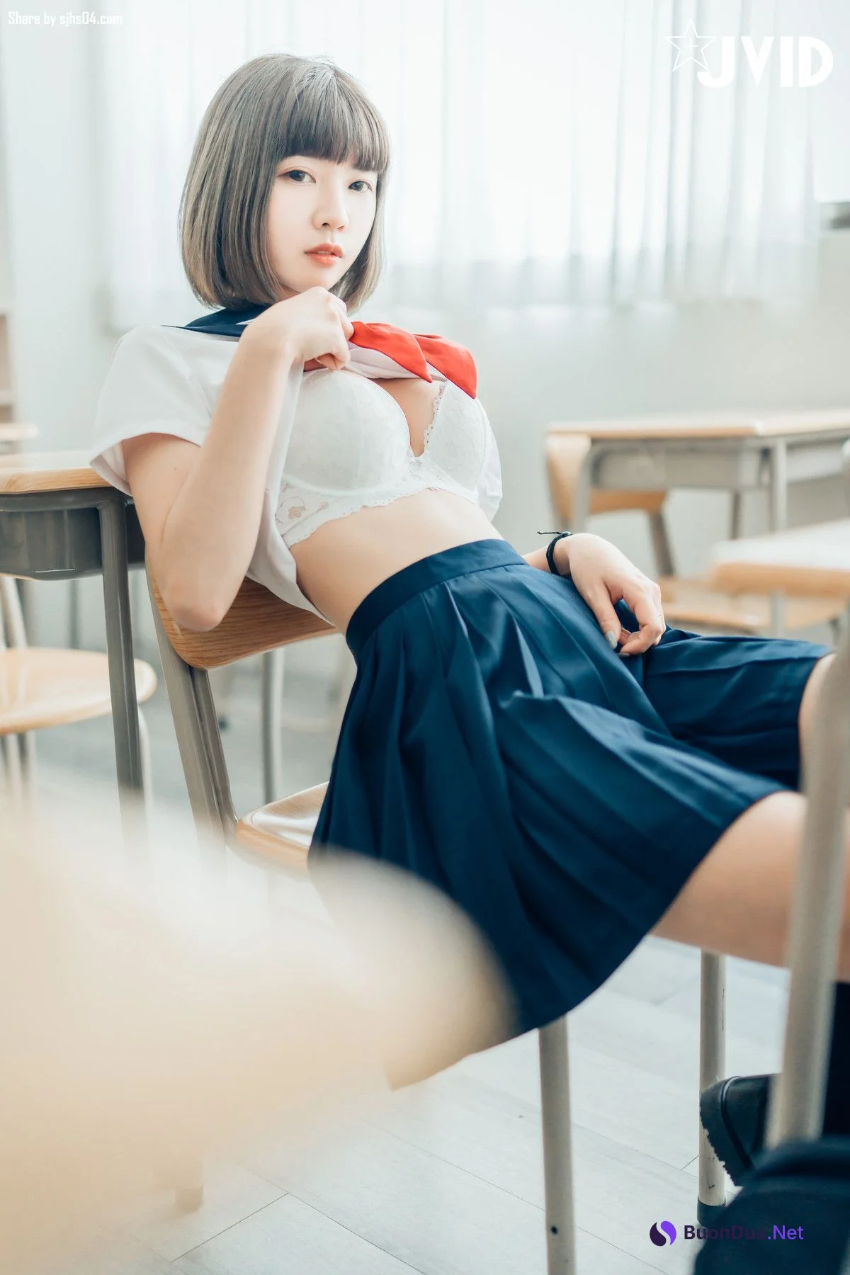 JVID精品 果寶寶 全裸無碼課後輔導 Set.02 - Photo 7
