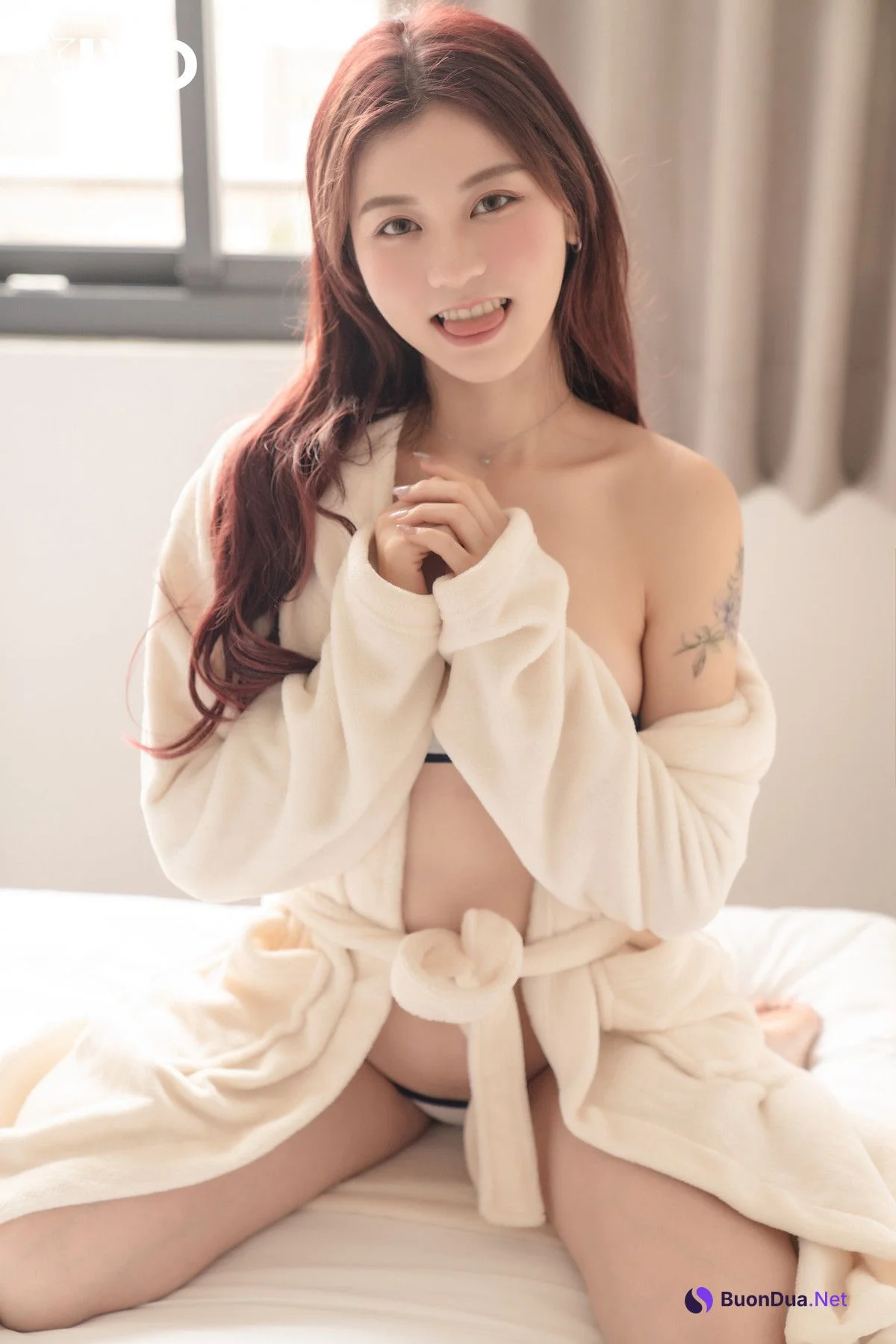 JVID精品 學妹生日帶她來個溫泉一日之旅，一起泡混湯看著她裸著身體讓人血脈噴張….想著晚上怎麼把她征服 Set.02 - Photo 14