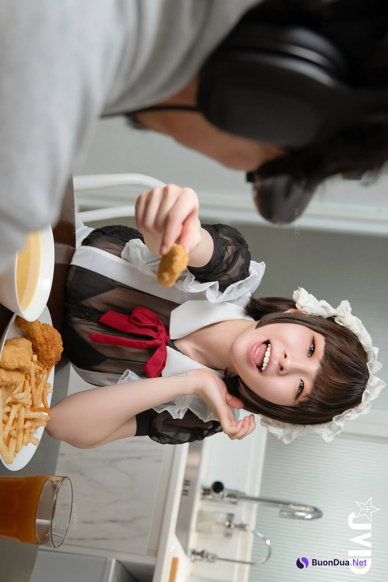 JVID 黎菲兒 《元宇宙》-巨乳女仆，挑逗版 Set.03 - Photo 2