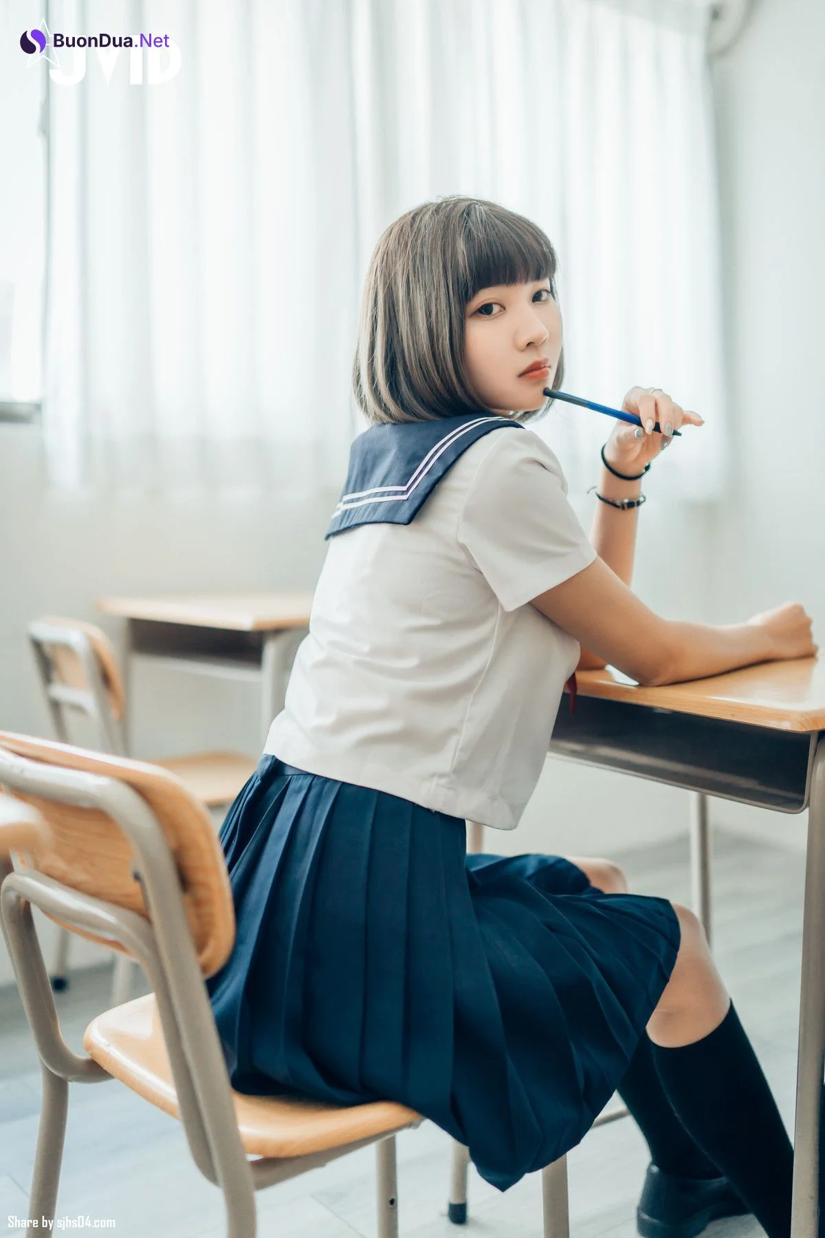 JVID精品 果寶寶 全裸無碼課後輔導 Set.03 - Photo 2