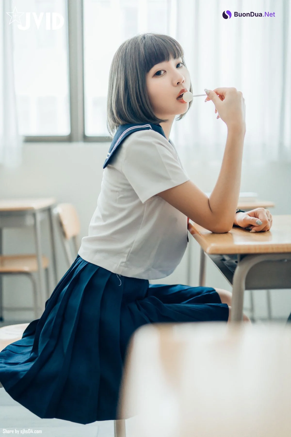 JVID精品 果寶寶 全裸無碼課後輔導 Set.03 - Photo 3