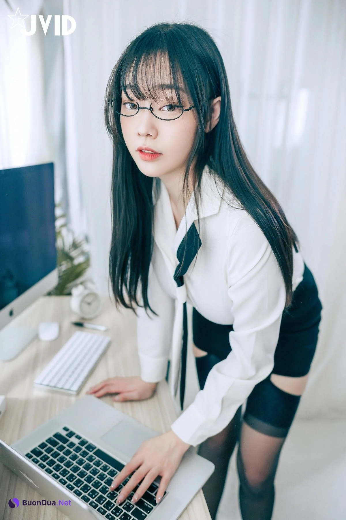 [JVID] 苡昕Slivia – 超巨乳女秘書 - 사진 4