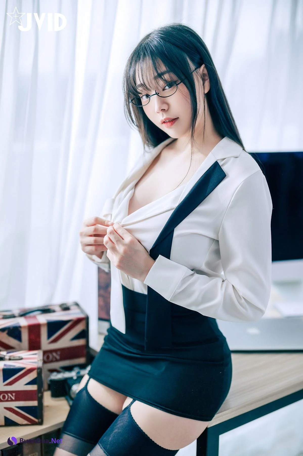 [JVID] 苡昕Slivia – 超巨乳女秘書 - 사진 9