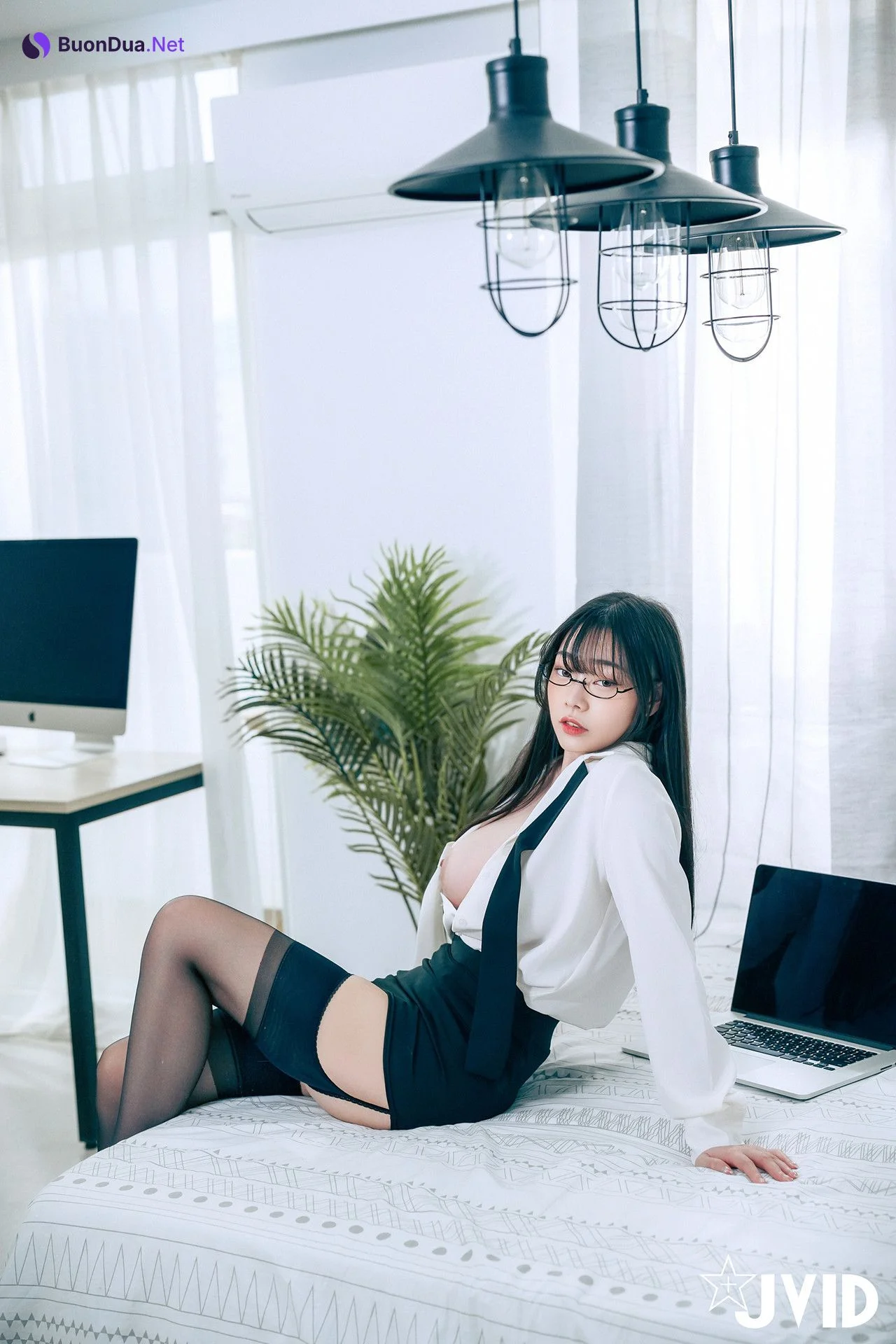 JVID 苡昕Slivia – 超巨乳女秘書 Set.02 - Photo 7