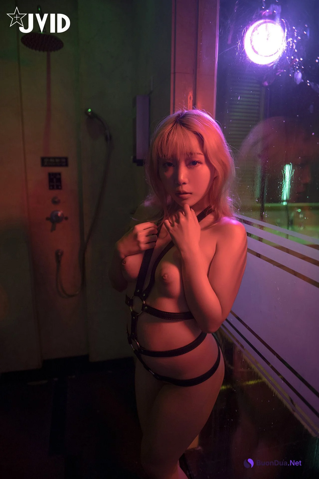 JVID Stacy 摇曳的光影中被束缚的青春美女渐渐的穴湿了等妳来征服 Set.01 - Photo 11