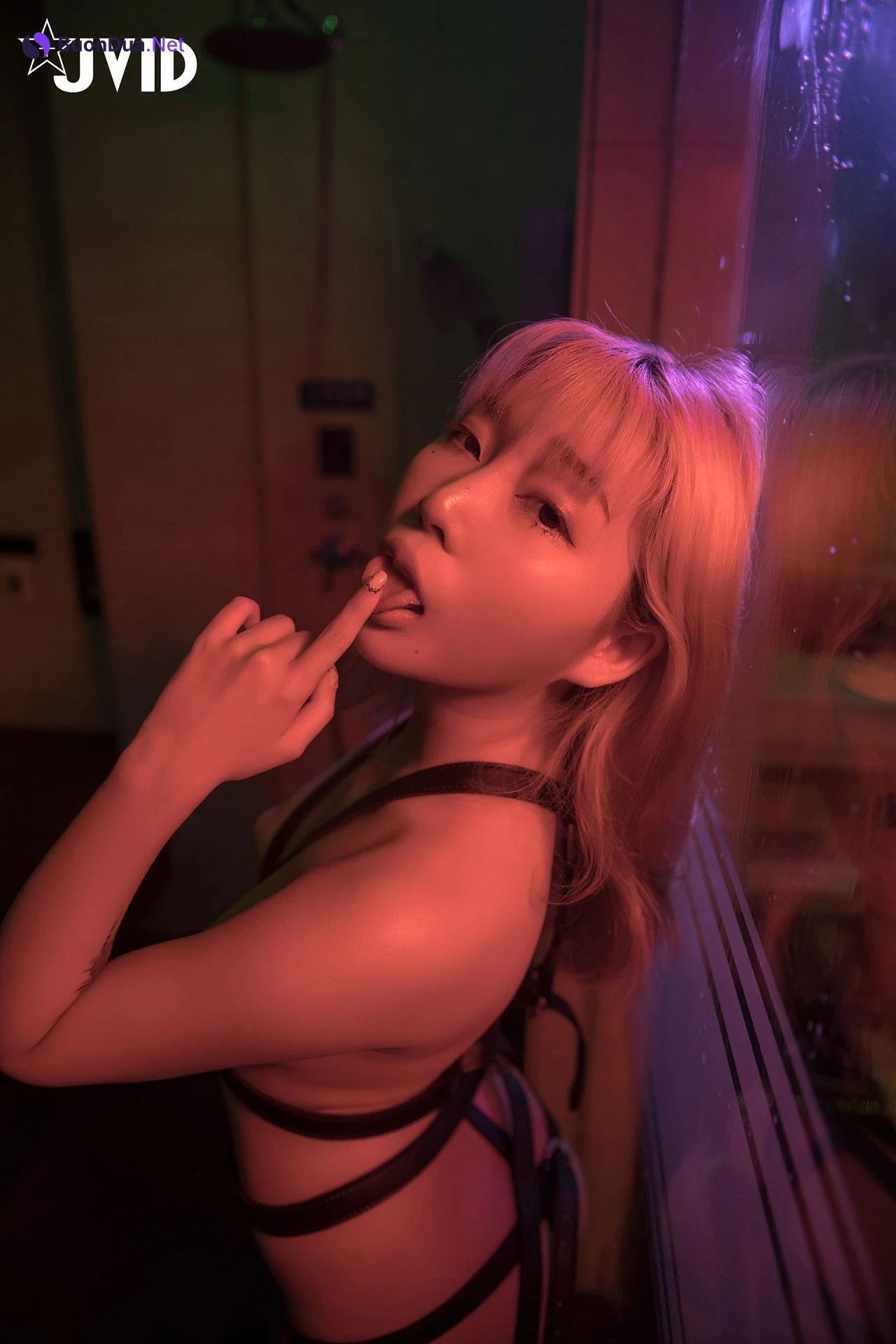 JVID Stacy 摇曳的光影中被束缚的青春美女渐渐的穴湿了等妳来征服 Set.01 - Photo 13