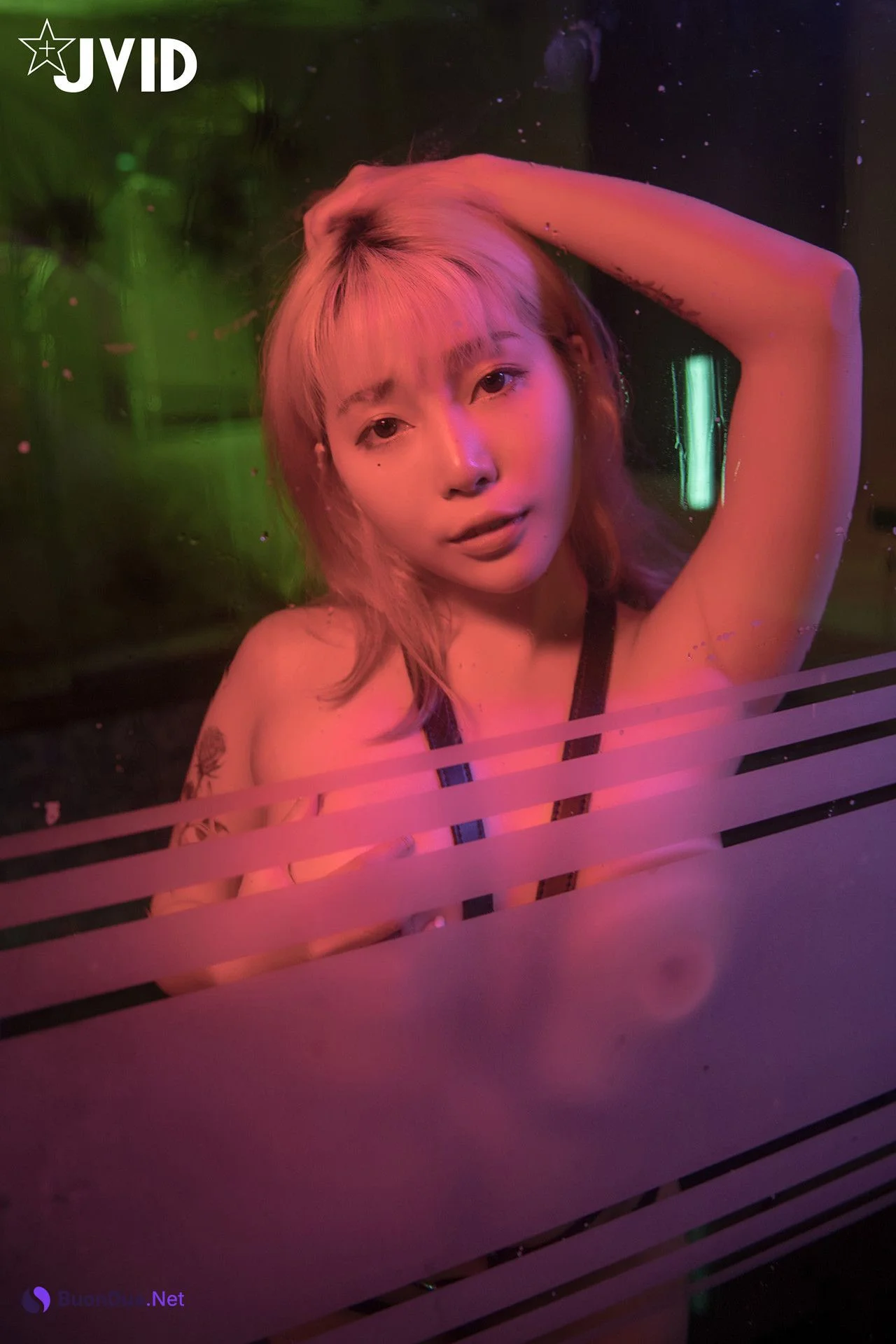 JVID Stacy 摇曳的光影中被束缚的青春美女渐渐的穴湿了等妳来征服 Set.01 - Photo 3