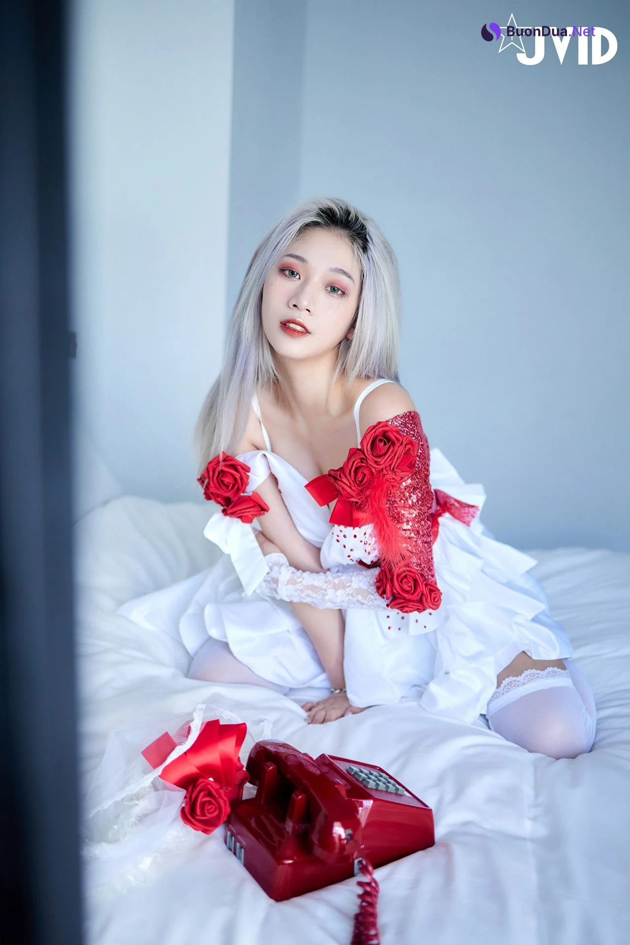 JVID Verna 「萬聖節鬼魅之月」 第五人格調香師Verna性感解密 隱藏版影片 Set.01 - Photo 20