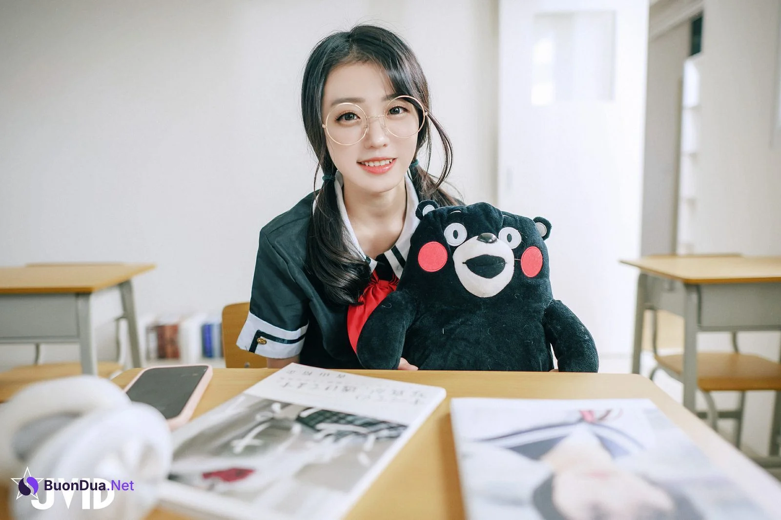 JVID精品 高顏值甜美學妹誘惑🔥清純校花🔥放學後的教室，學妹說她喜歡我 Vol.01 - Photo 7