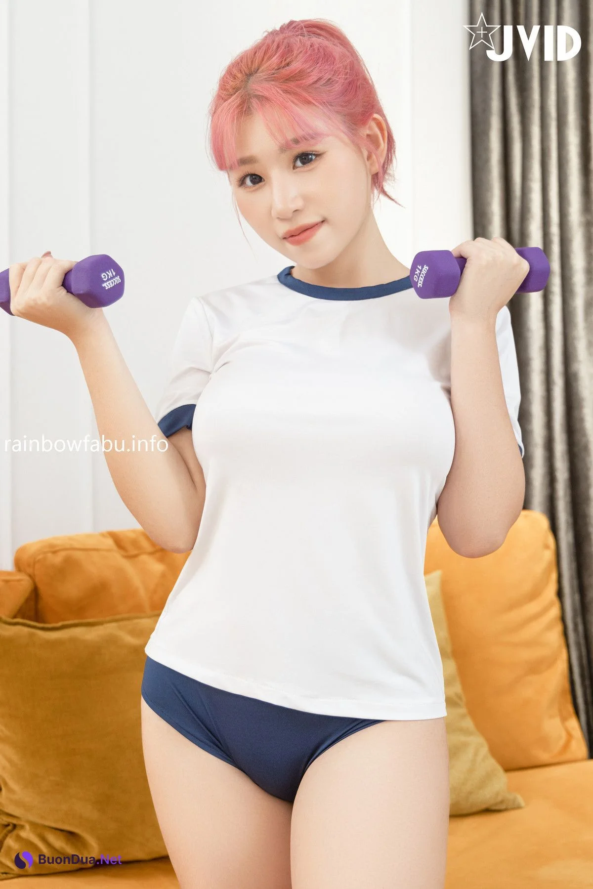 JVID精品 艾瑪の元宇宙情色世界 全裸瑜伽血脈噴張 Vol.01 - Photo 3