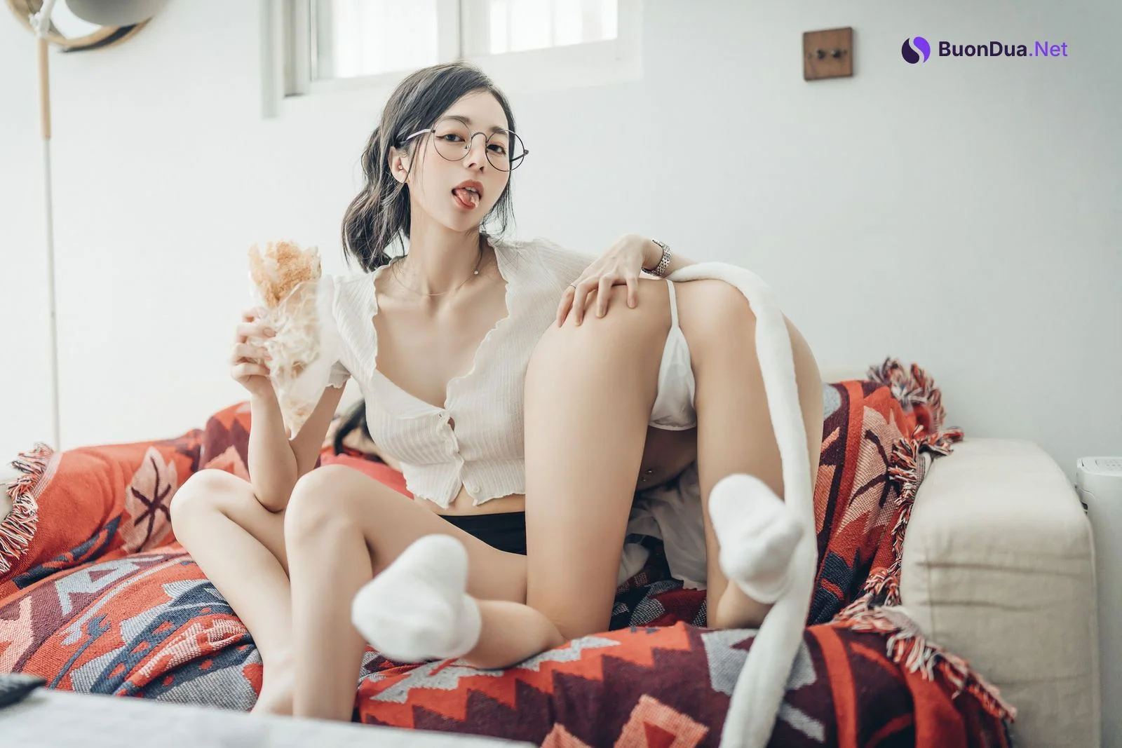 JVID精品 三位女神全裸合體🔞 宅女辰辰與她的兩隻貓咪飄飄 妍妍的性生活❤️ Vol.01 Set.01 - Photo 16