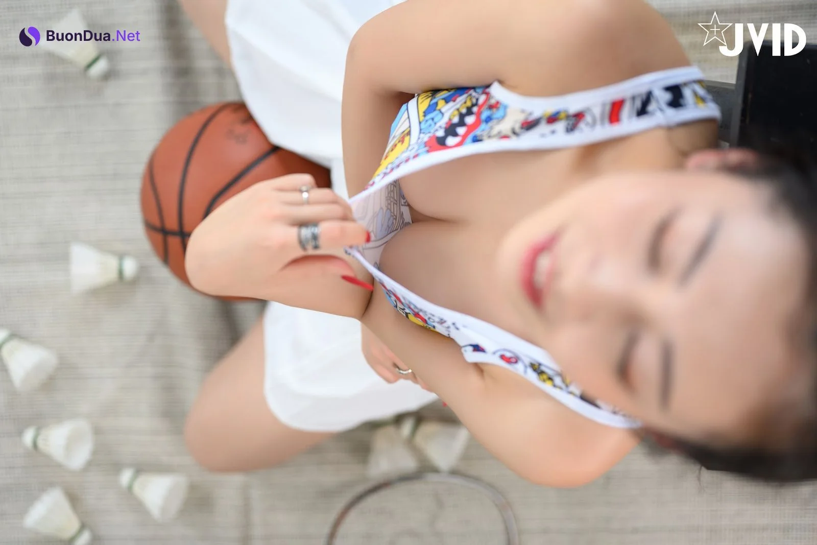 [JVID] 夏暮光 – WARM UP!激烈運動前,夏慕光上空帶你暖身 - 写真 39