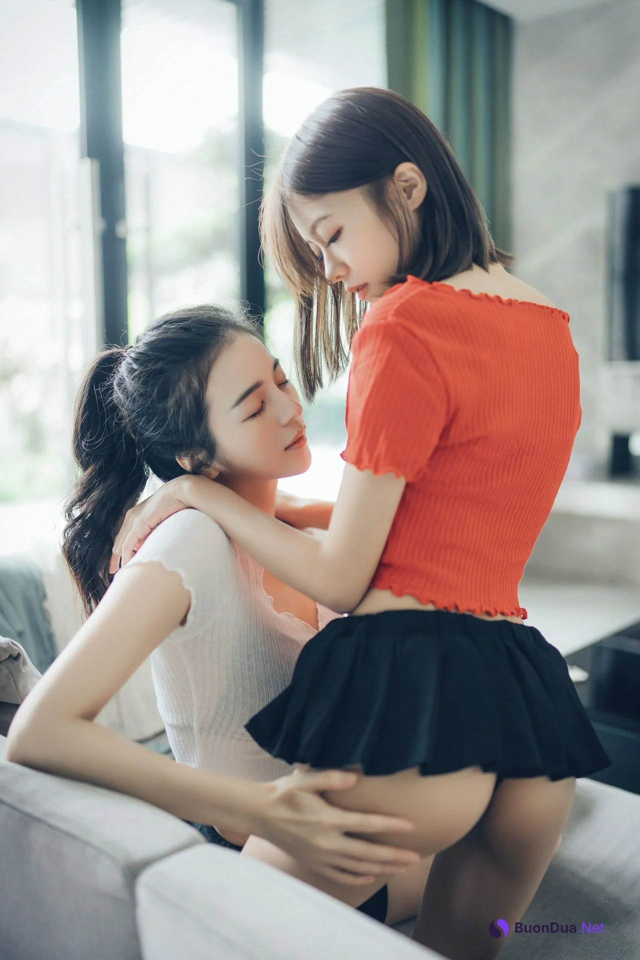 JVID精品 好色蘿莉妍妍X巨乳御姊辰辰❤️ 百合開發初體驗 Vol.01 - Photo 10
