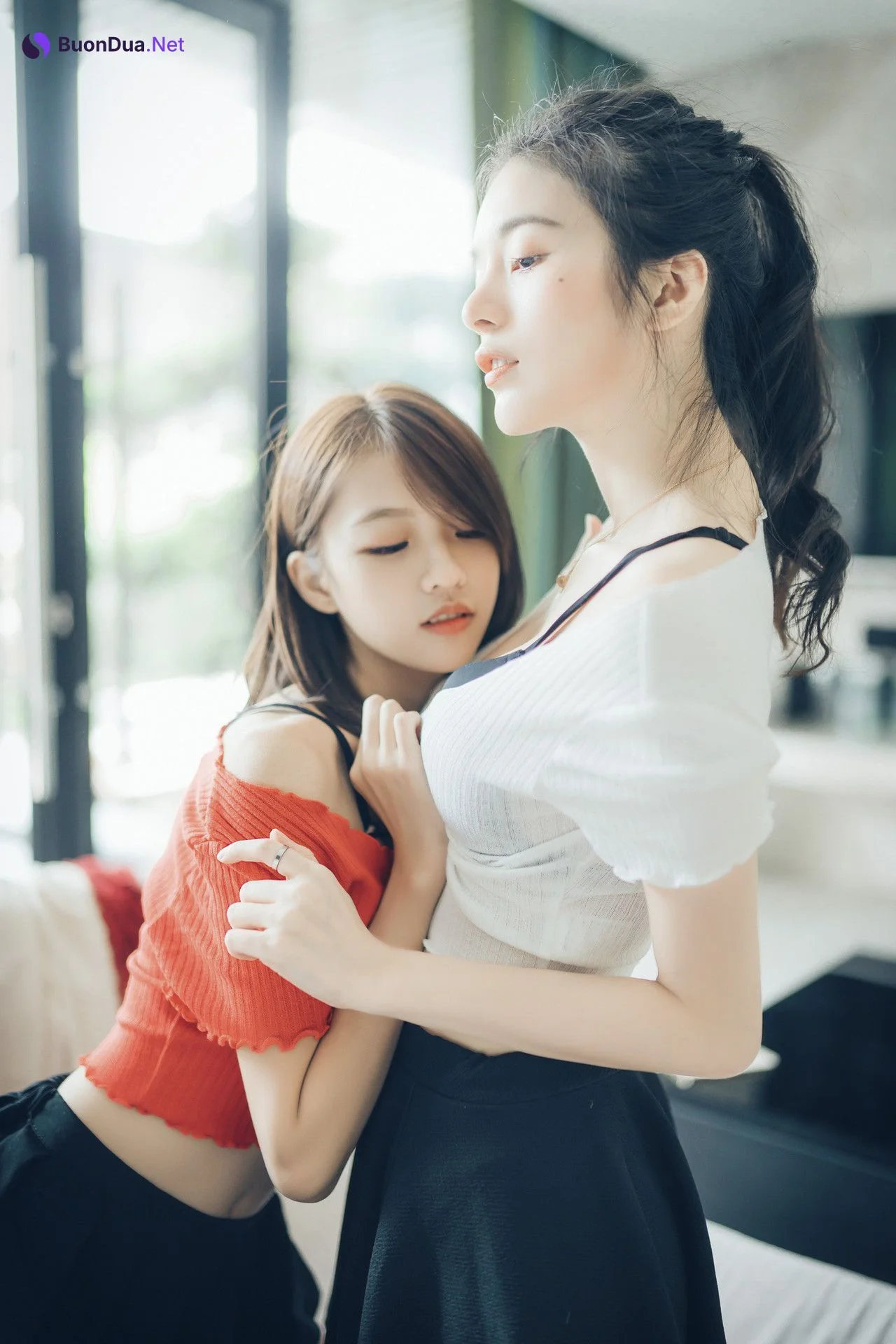 JVID精品 好色蘿莉妍妍X巨乳御姊辰辰❤️ 百合開發初體驗 Vol.01 - Photo 11