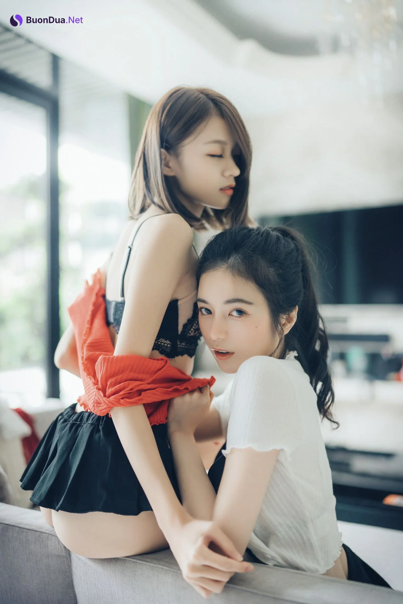 JVID精品 好色蘿莉妍妍X巨乳御姊辰辰❤️ 百合開發初體驗 Vol.01 - Photo 16