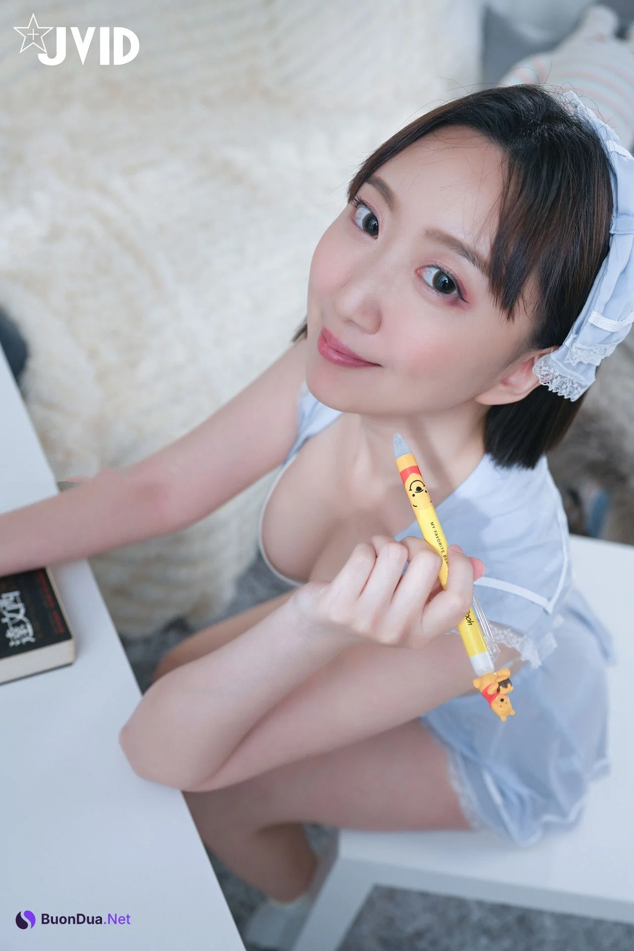 JVID Zoe – 来我家自习的邻居小姐妹 Set.01 - Photo 9