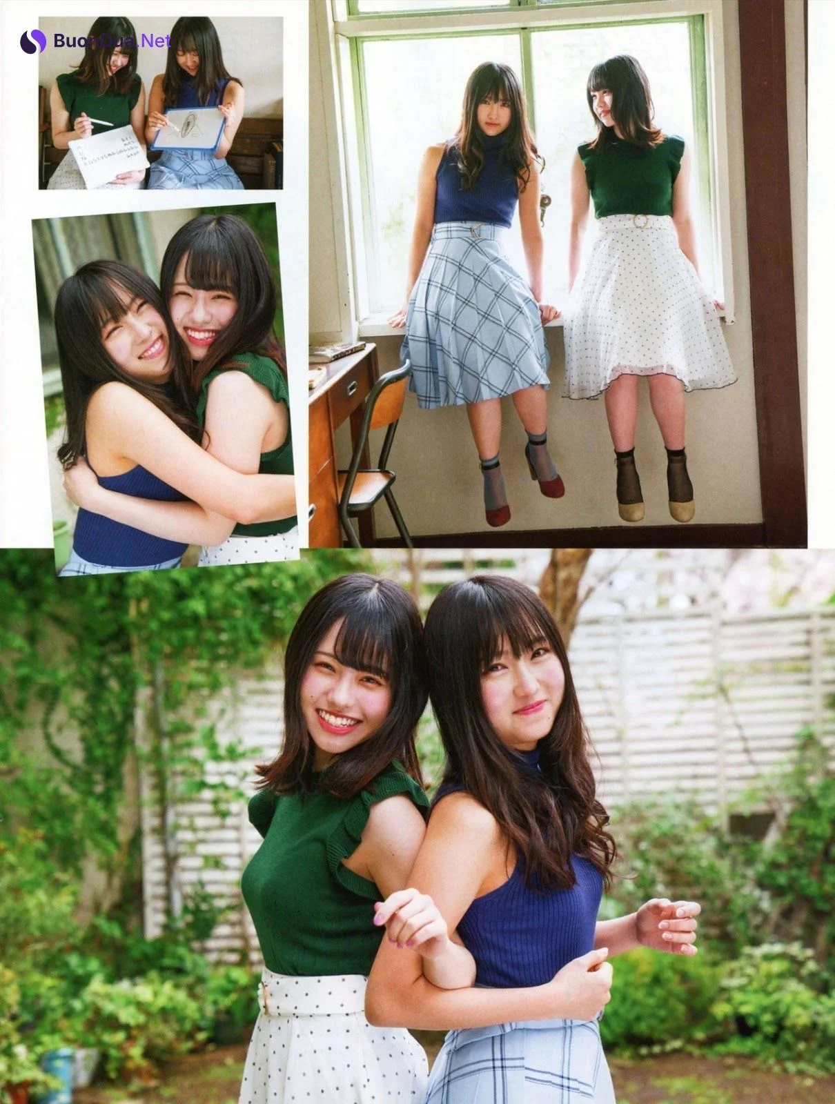 Kaho Sato 佐藤佳穂, Yukina Yahagi 矢作有紀奈, Ex-Taishu 2018.05 (EX大衆 2018年5月号) - Photo 5