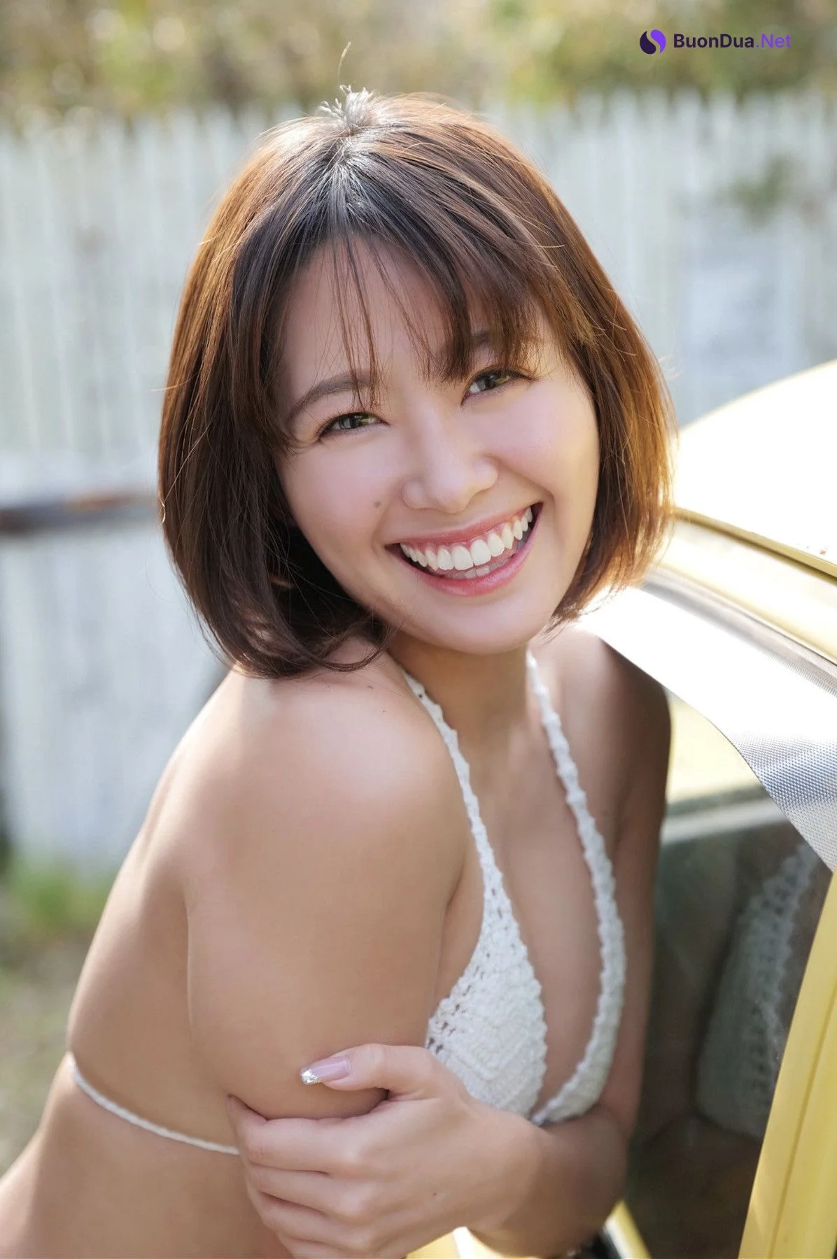 Kaira Shirahase 白波瀬海来, 週刊ポストデジタル写真集 [美女ボディボーダー 潮騒に抱かれて] Set.01 - Photo 2