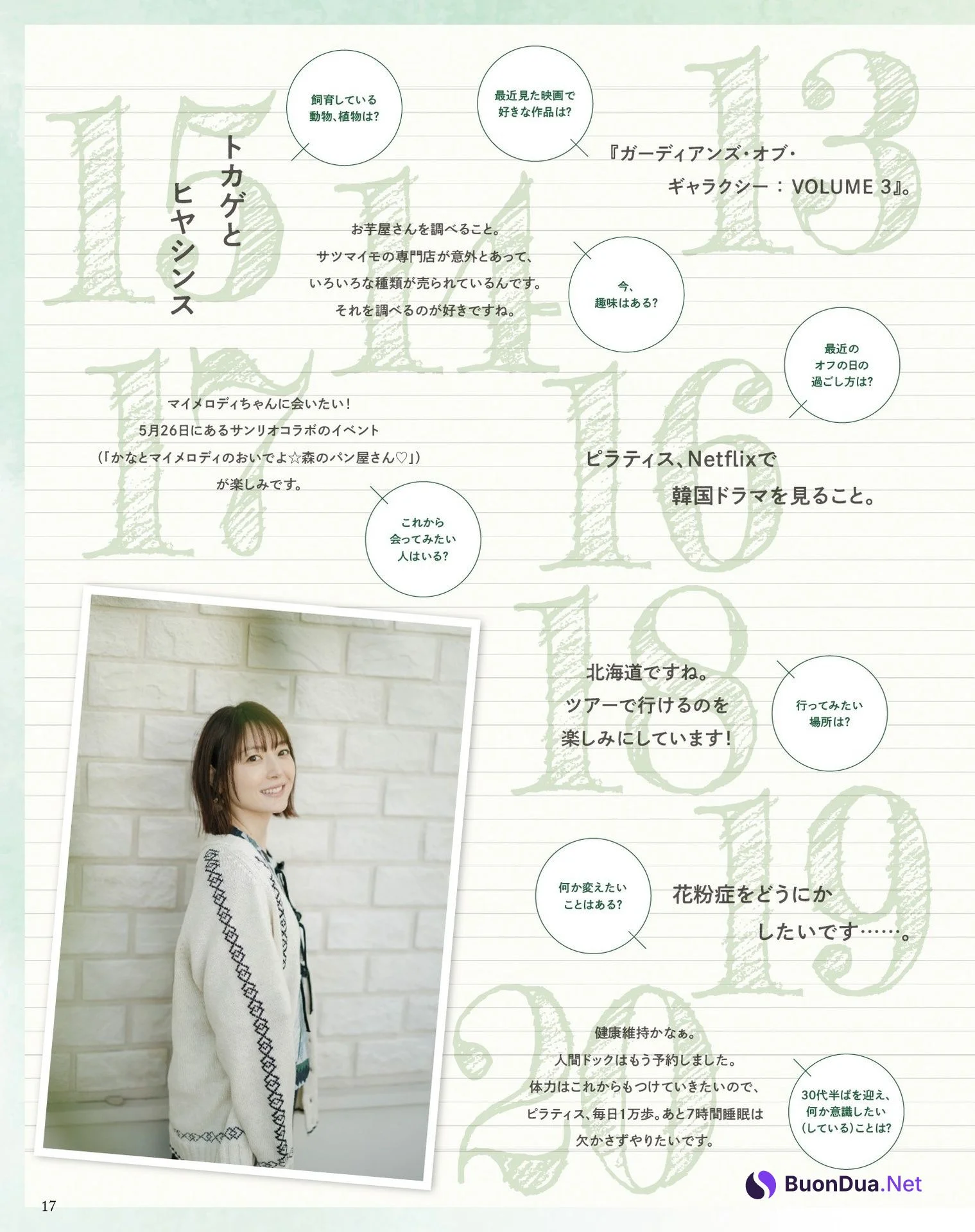 Kana Hanazawa 花澤香菜, Seigura 2024.05 (声優グランプリ 2024年5月号) - Photo 15