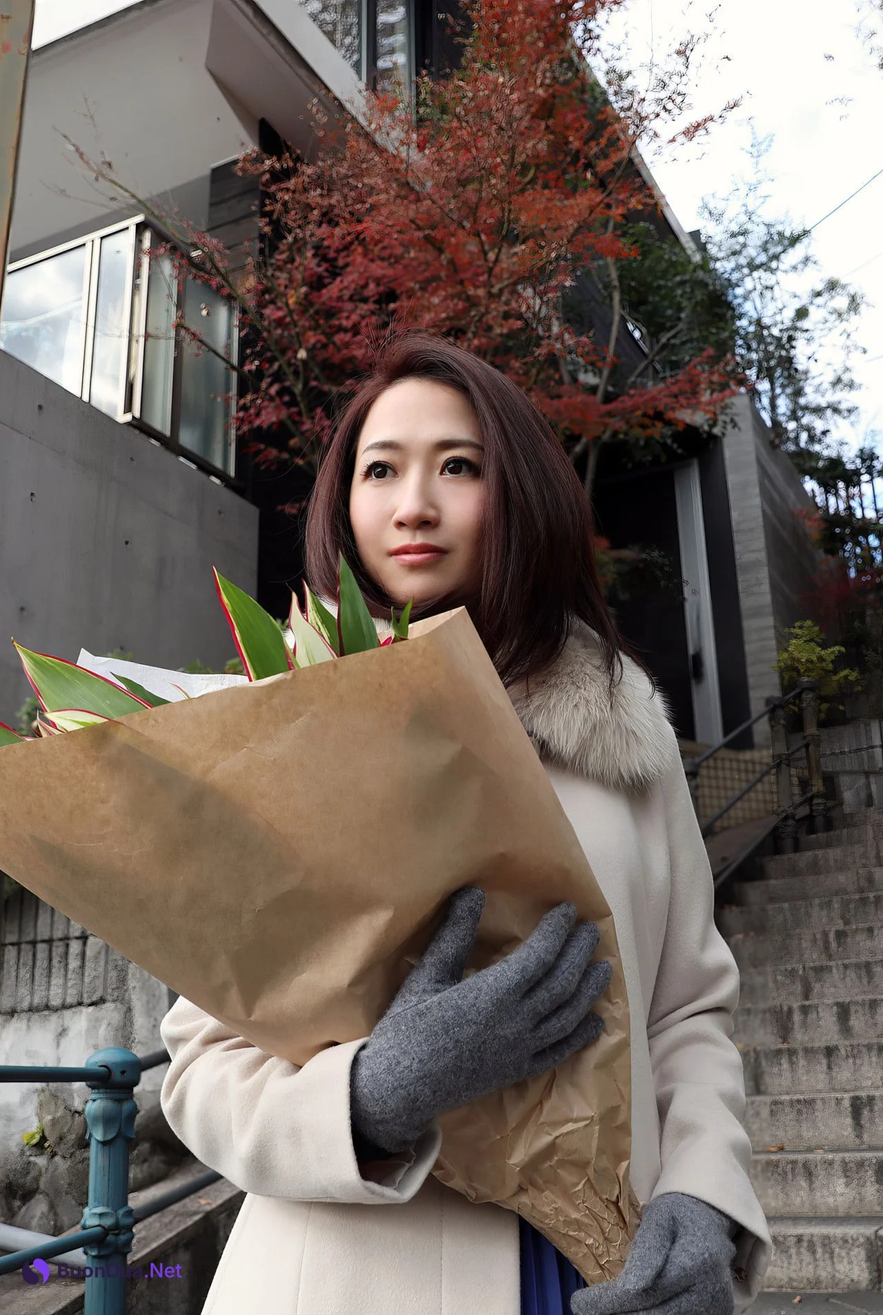 Kana Mito 水戸かな, 週刊ポストデジタル写真集 [花を愛でる人] Set.02 - รูปภาพ 3