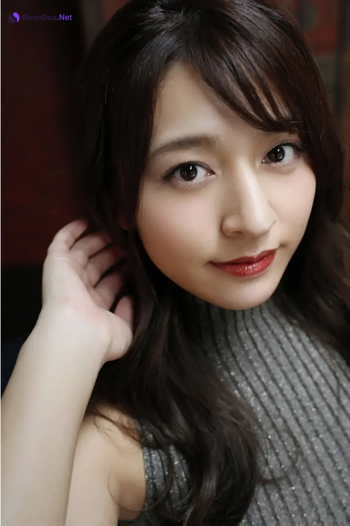Kana Tokue 徳江かな, 週刊現代デジタル写真集 「紅唇」 Set.02 - Photo 2