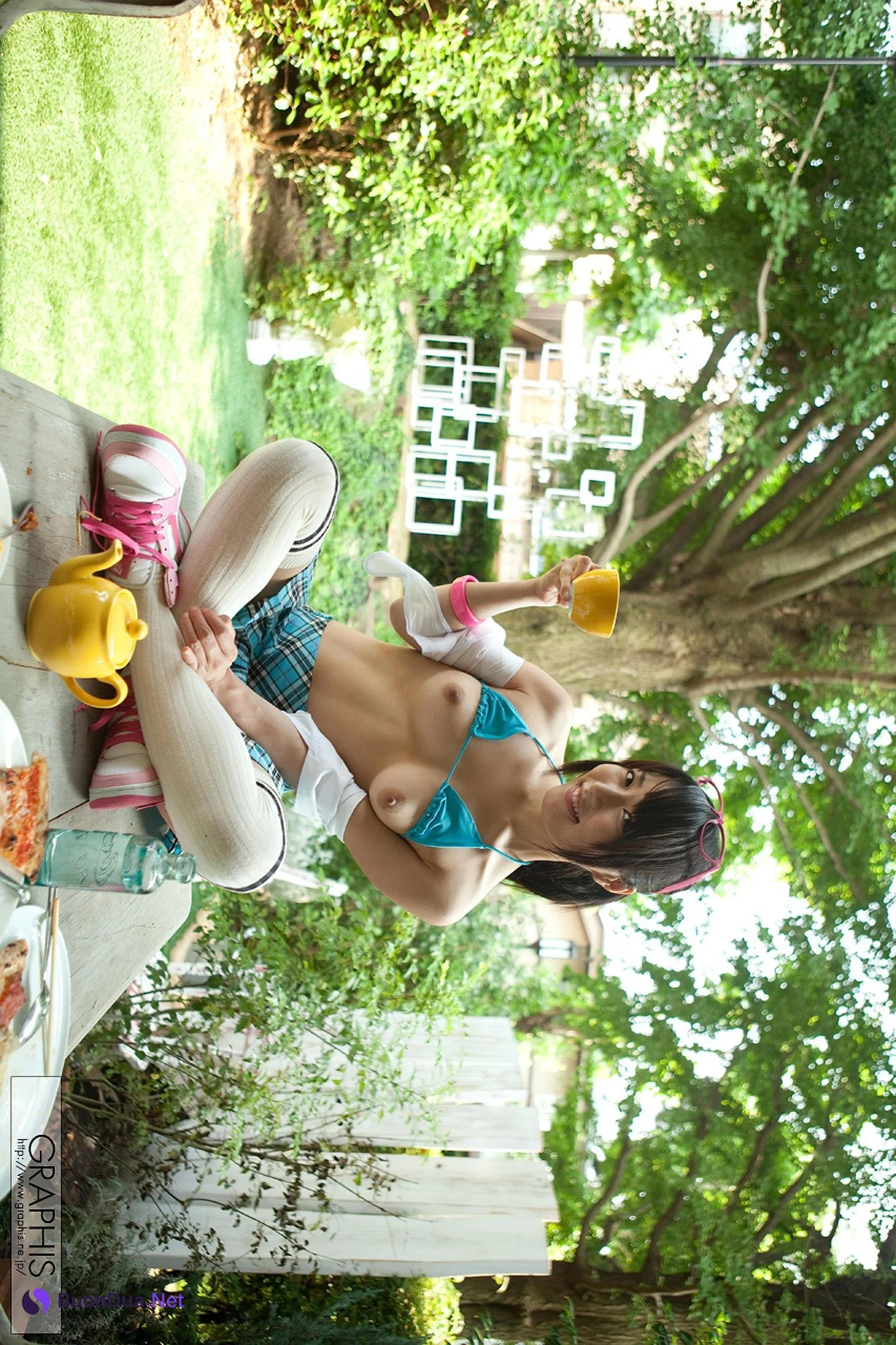 Kana Yume 由愛可奈, Graphis Calendar 2012.09 - Photo 11
