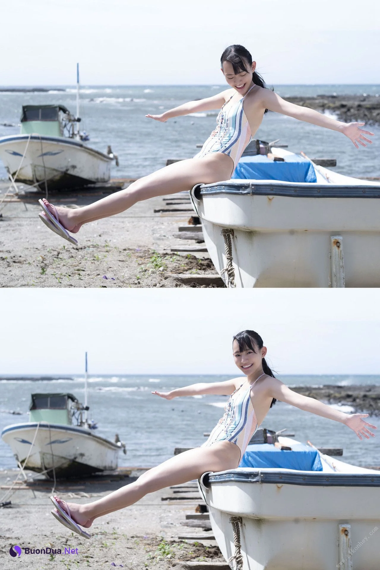 Kanami Takasaki 高崎かなみ, 漫画アクションデジタル写真集 「海辺の恋人。」 Set.02 - Photo 5
