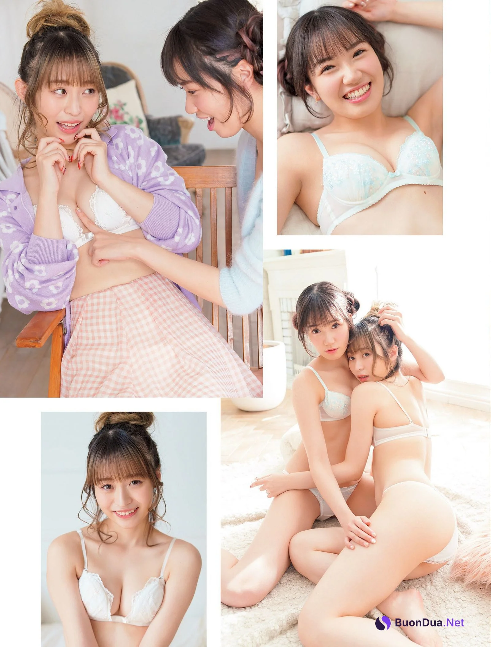 Kano Suenaga 末永香乃, Rina Nekomiya 猫宮りな, FLASH 2022.04.19 (フラッシュ 2022年4月19日号) - Photo 2
