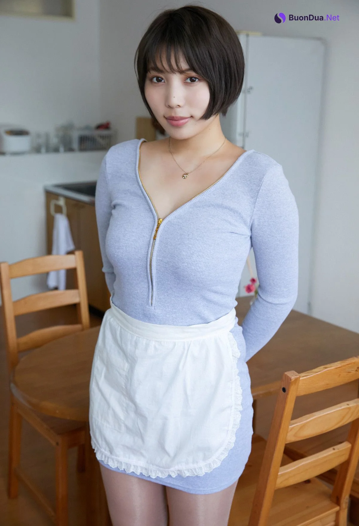 Kaoru Yasui 安位薫, デジタル写真集 「若妻の安位さん」 Set.02 - Photo 2