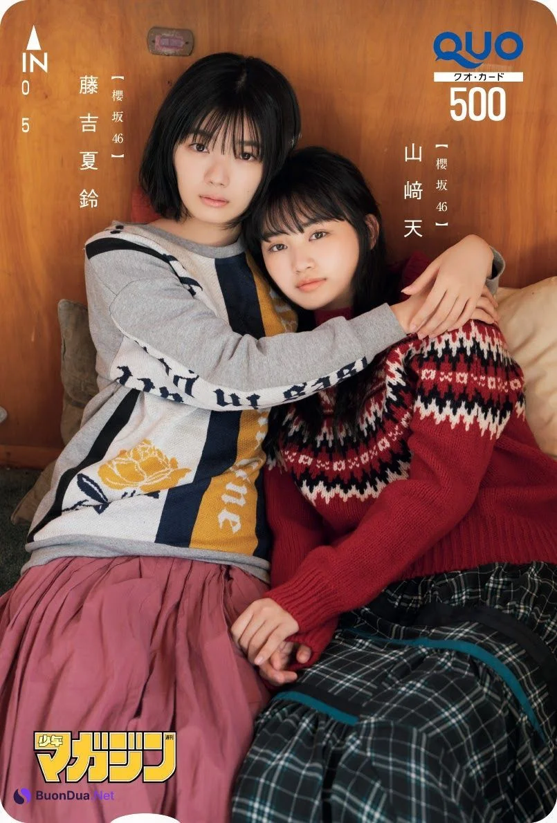 Karin Fujiyoshi 藤吉夏鈴, Ten Yamasaki 山﨑天, Shonen Magazine 2021 No.01 (週刊少年マガジン 2021年01号) - Photo 15