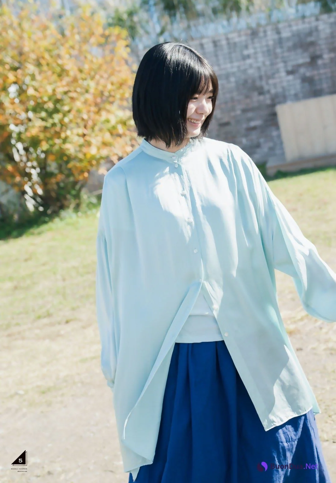 Karin Fujiyoshi 藤吉夏鈴, Ten Yamasaki 山﨑天, Shonen Magazine 2021 No.01 (週刊少年マガジン 2021年01号) - Photo 8