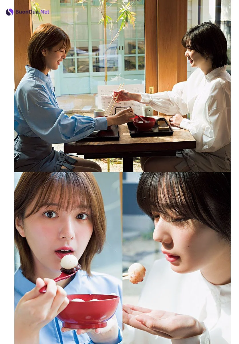 Karin Fujiyoshi 藤吉夏鈴, Yumiko Seki 関有美子, Shonen Sunday 2022 No.24 (週刊少年サンデー 2022年24号) - รูปภาพ 10