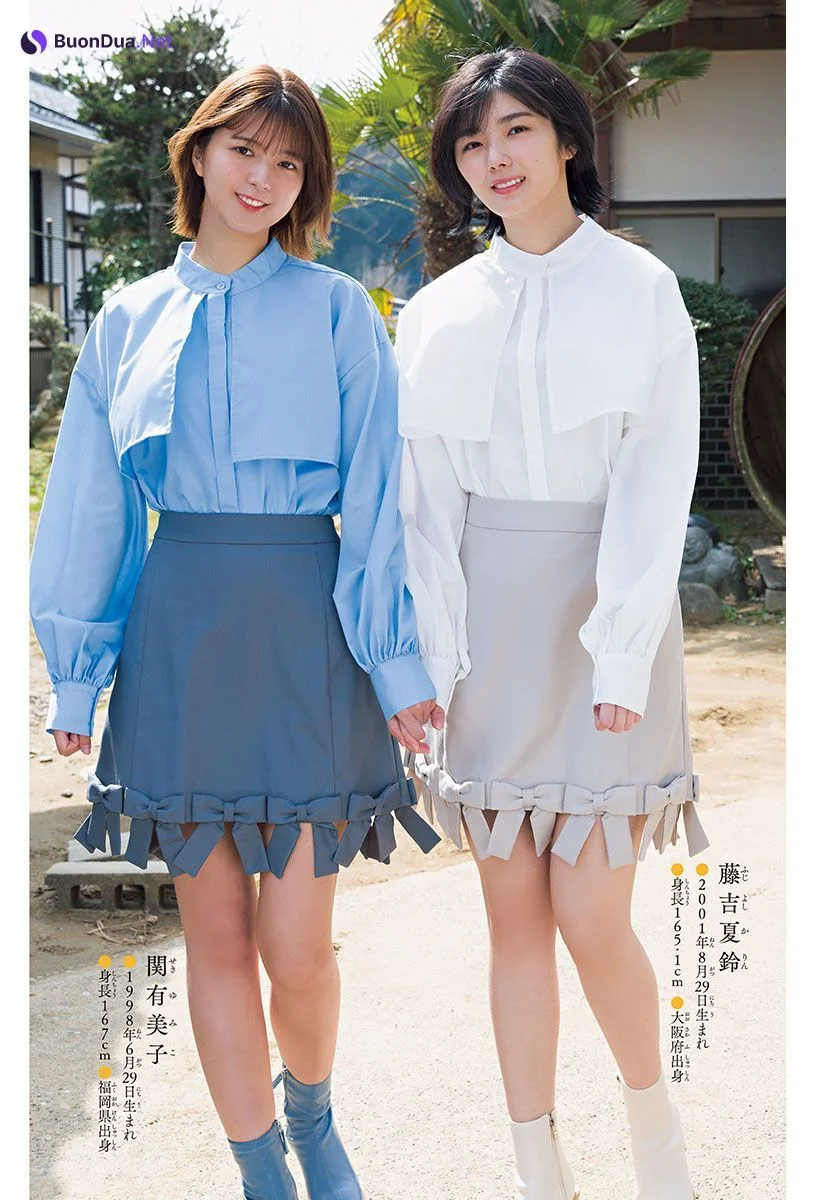 Karin Fujiyoshi 藤吉夏鈴, Yumiko Seki 関有美子, Shonen Sunday 2022 No.24 (週刊少年サンデー 2022年24号) - รูปภาพ 9