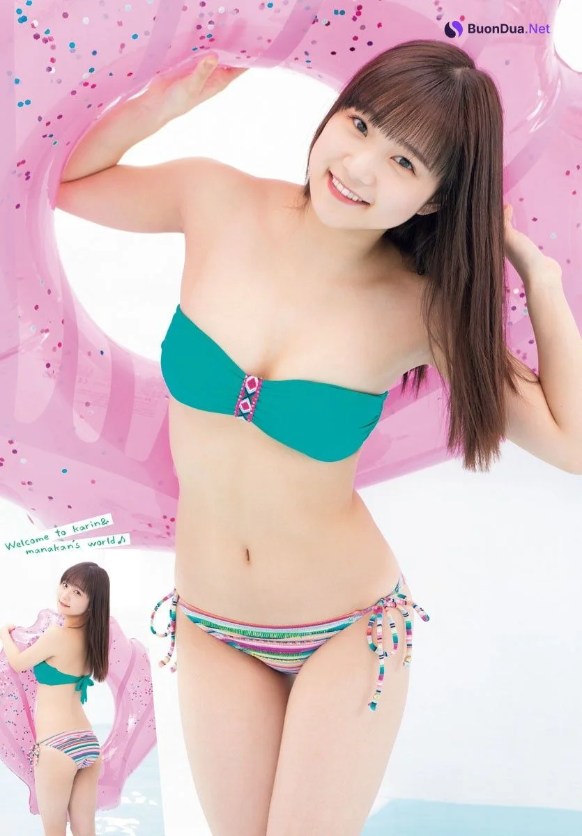 Karin Miyamoto 宮本佳林, Manaka Inaba 稲場愛香, Shonen Champion 2019 No.12 (少年チャンピオン 2019年12号) - รูปภาพ 7