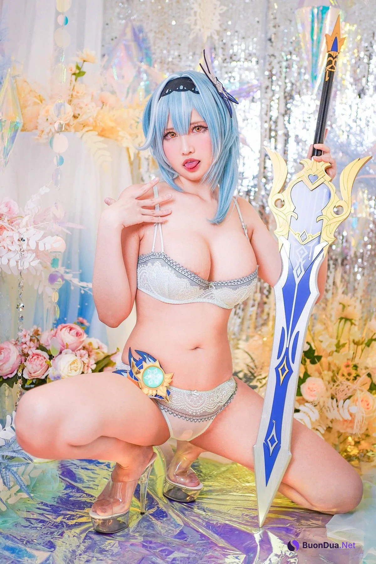 KaYa萱 Cosplay Eula Lawrence - Photo 3