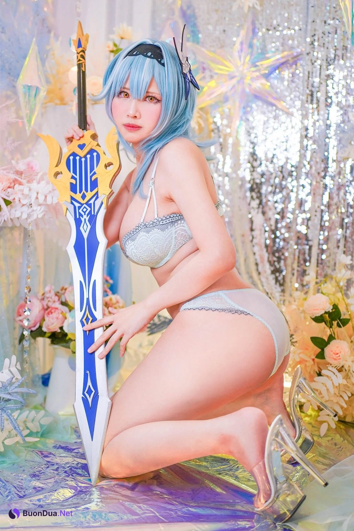 KaYa萱 Cosplay Eula Lawrence - Photo 6