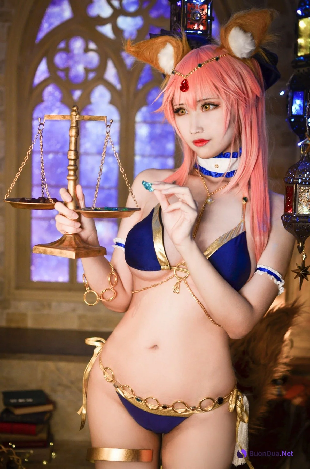 KaYa萱 Cosplay 玉藻前 舞娘Ver - Photo 15