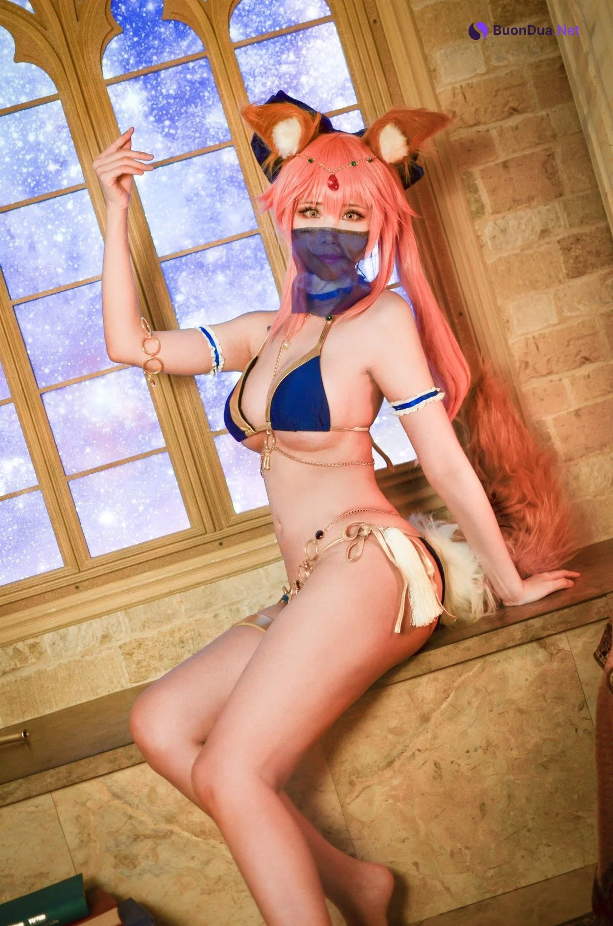 KaYa萱 Cosplay 玉藻前 舞娘Ver - Photo 4