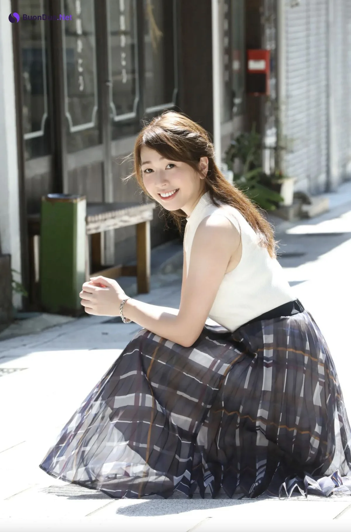 Kayo Sugimoto 杉本佳代, ＦＲＩＤＡＹデジタル写真集 「東海No.1巨乳キャスター Ｇカップ乳初ヌード」 Set.02 - Photo 9