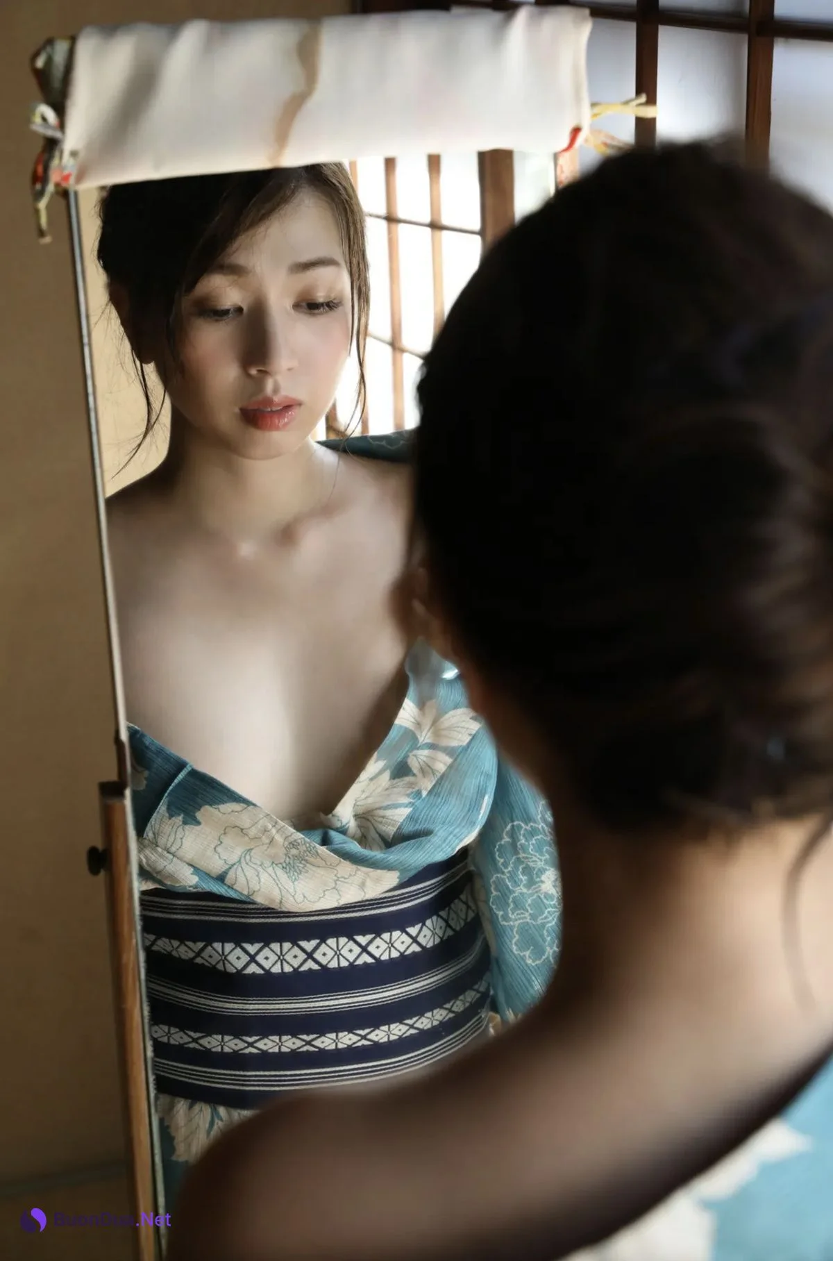 Kayo Sugimoto 杉本佳代, ＦＲＩＤＡＹデジタル写真集 「東海No.1巨乳キャスター Ｇカップ乳初ヌード」 Set.03 - Photo 5