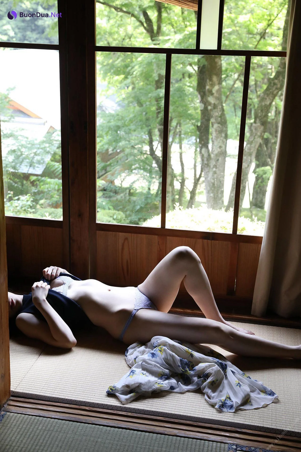 Kazuko Iwamoto 岩本和子, 週刊ポストデジタル写真集 「いけない旅情」 Set.02 - Photo 10
