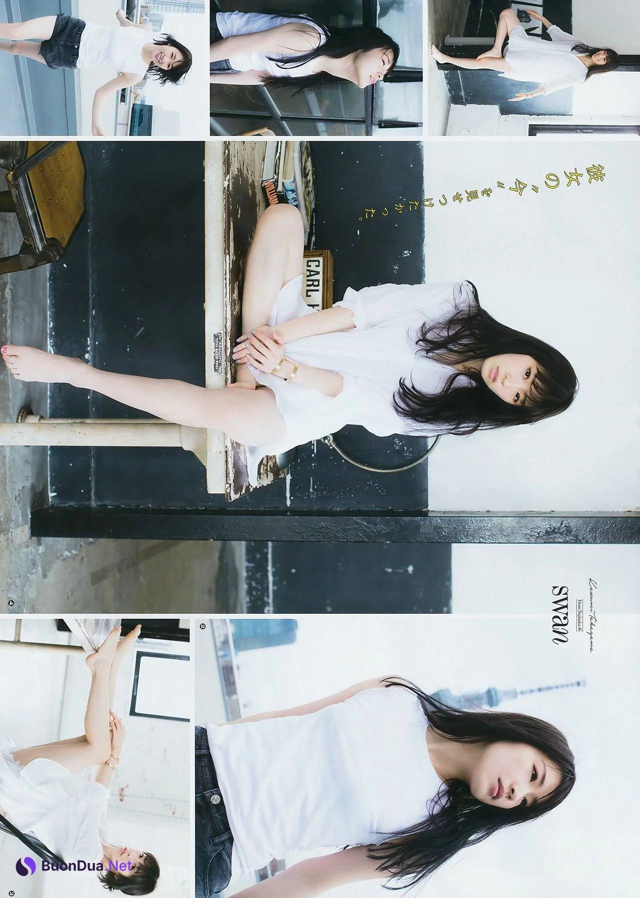 Kazumi Takayama 高山一実, Young Gangan 2017 No.01 (ヤングガンガン 2017年1号) - Photo 5