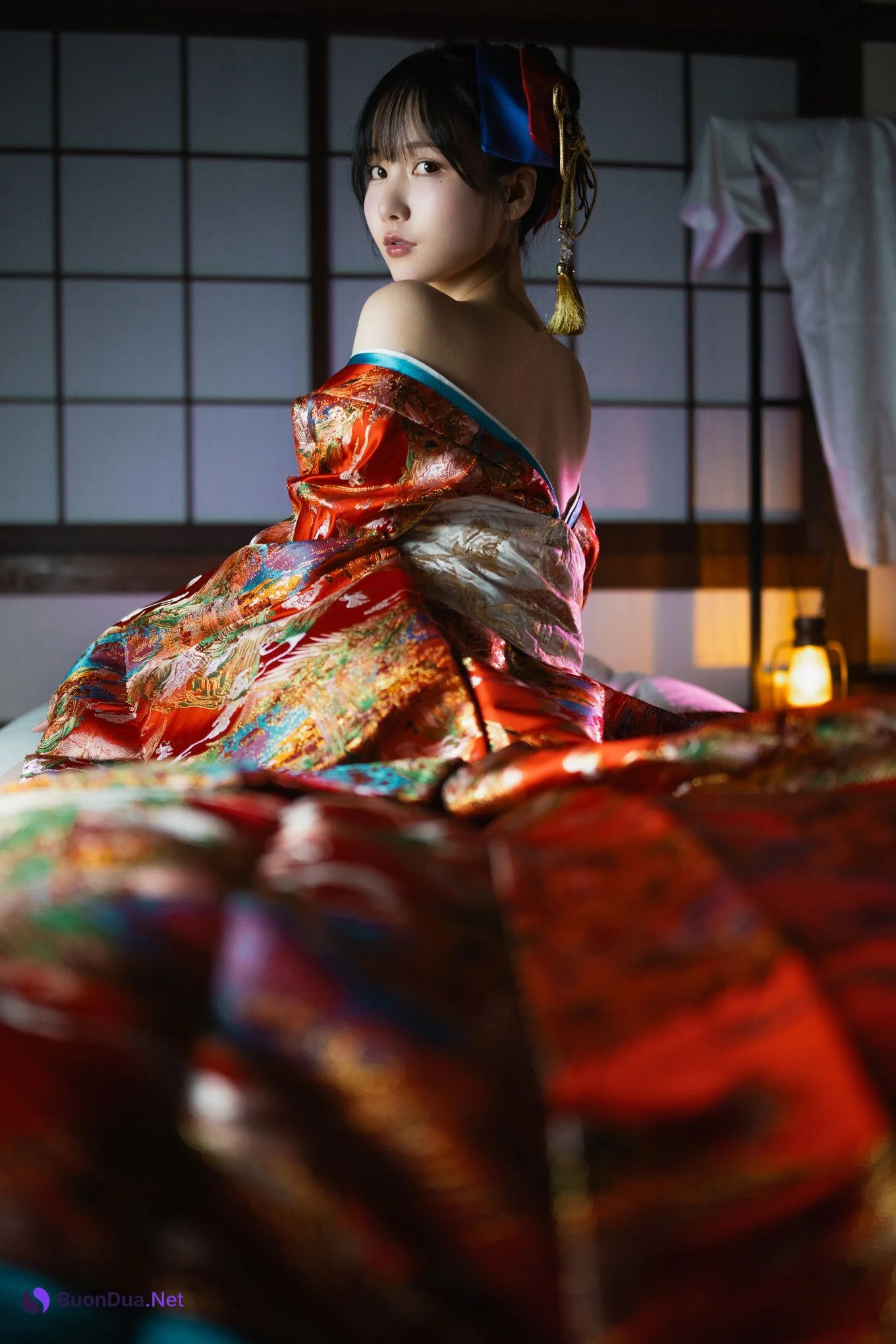 Kenken けんけんぱ, デジタル写真集 「くの一忍法お色気の術DL」 Set.03 - Photo 2