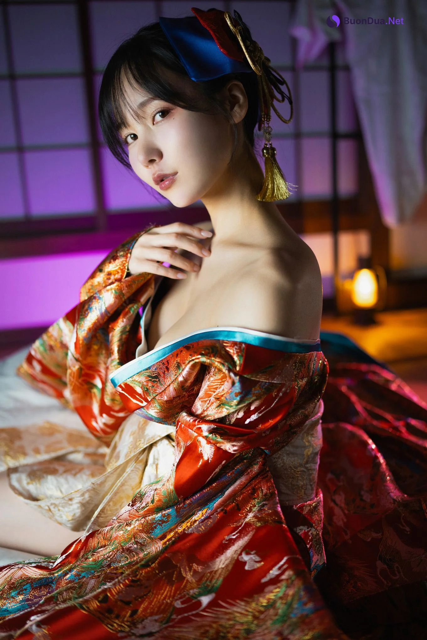 Kenken けんけんぱ, デジタル写真集 「くの一忍法お色気の術DL」 Set.03 - Photo 3