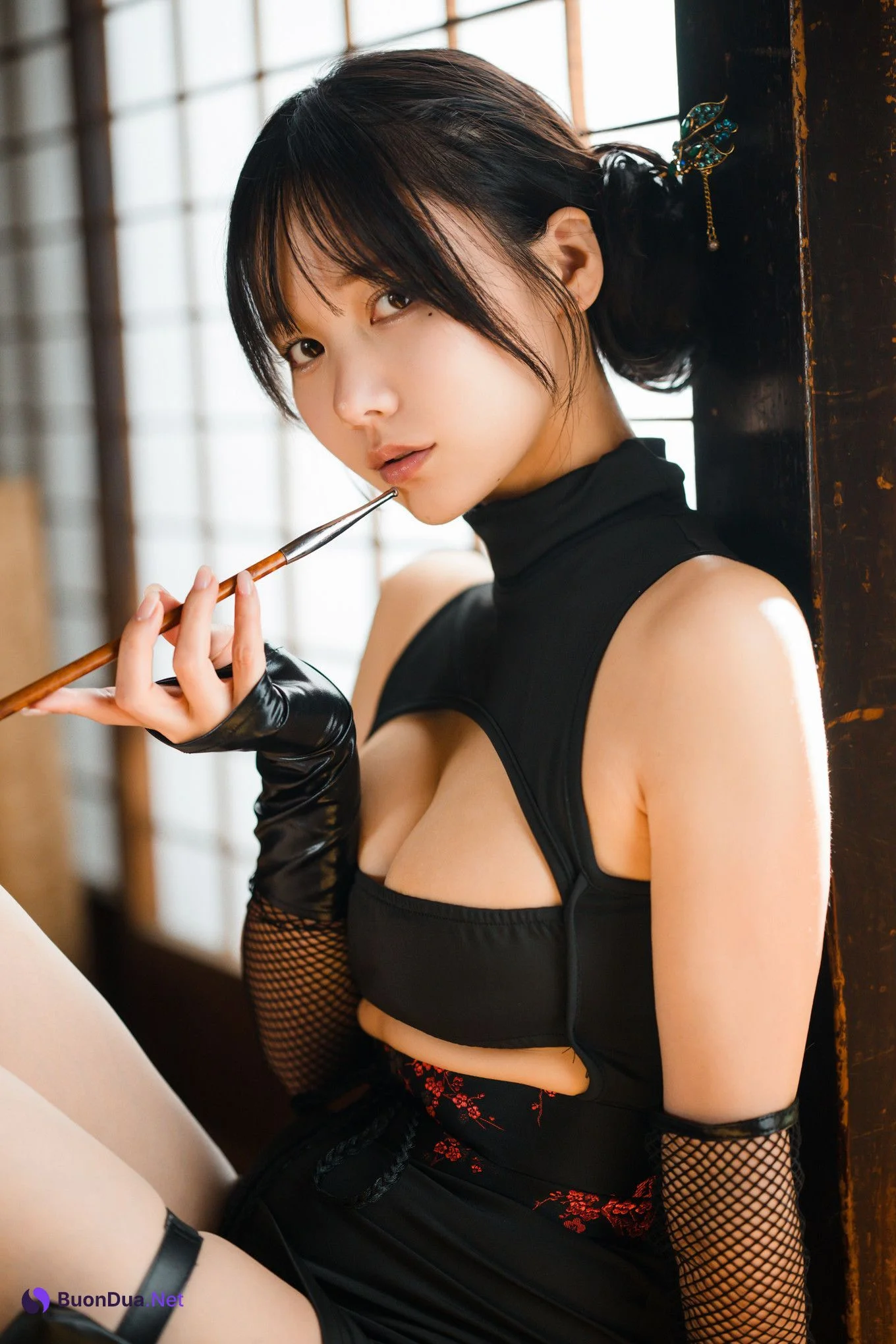 Kenken けんけんぱ, デジタル写真集 「くの一忍法お色気の術DL」 Set.05 - Photo 11