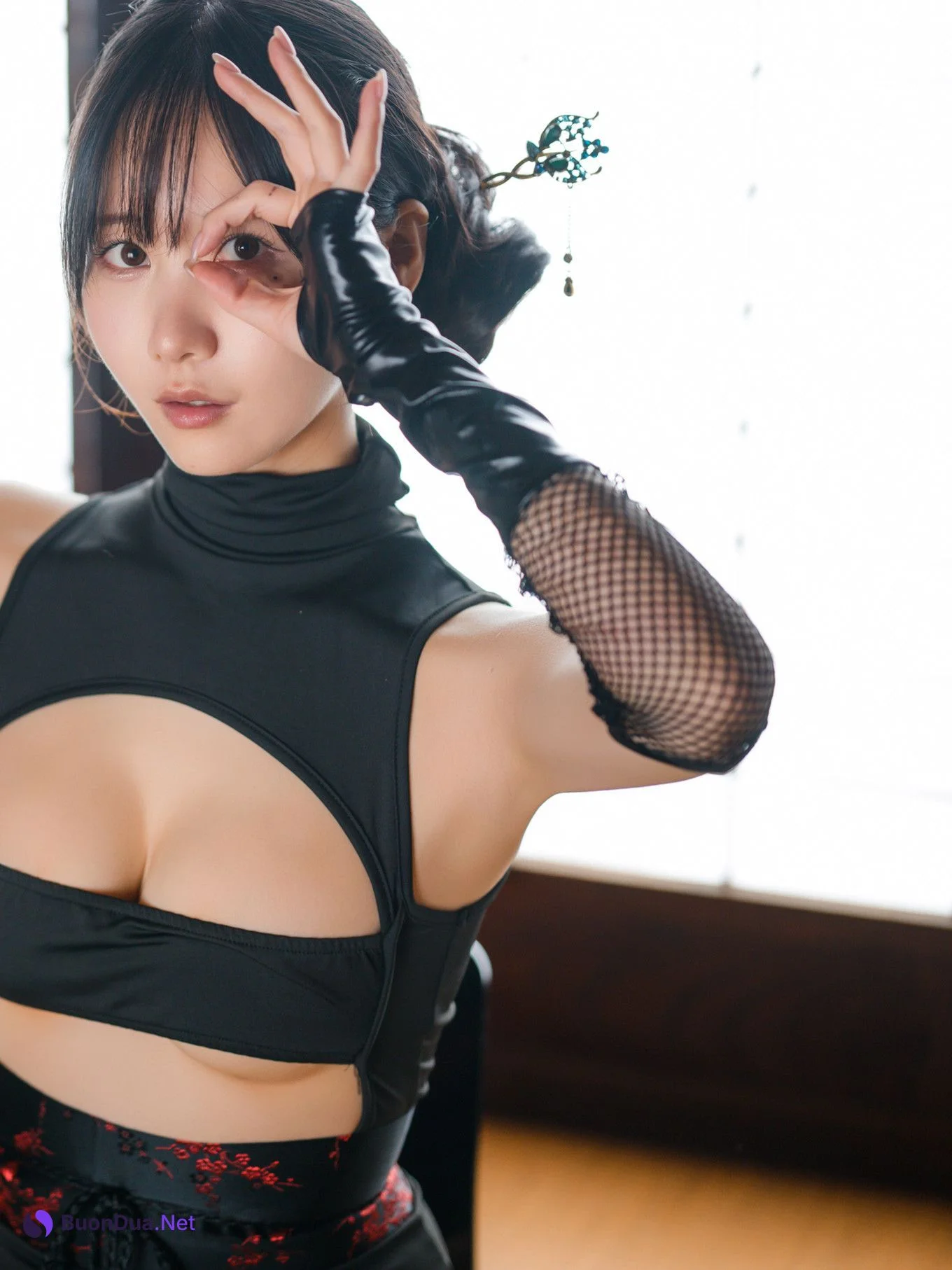 Kenken けんけんぱ, デジタル写真集 「くの一忍法お色気の術DL」 Set.05 - Photo 3