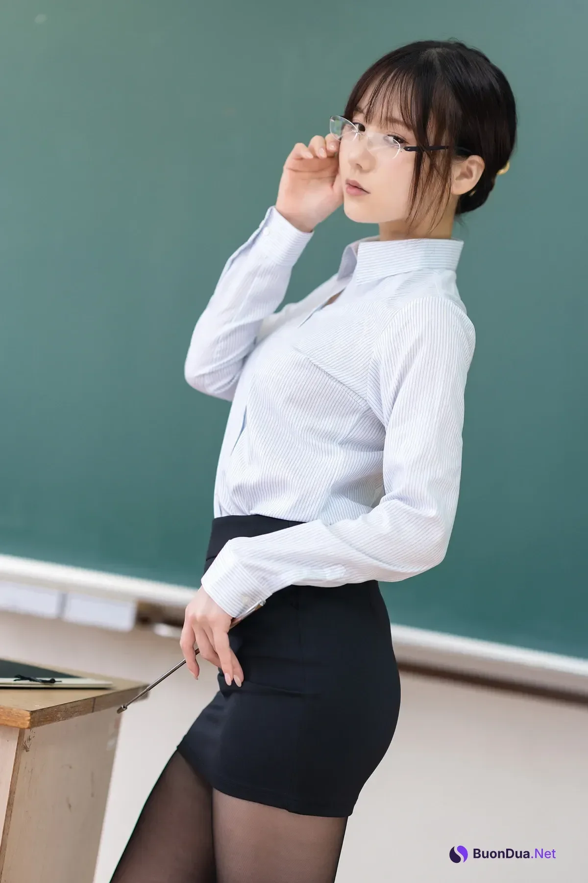 Kenken けんけん, 写真集 Fantia 「もしもけんけんが〇〇先生だったら」 Set.02 - Photo 18