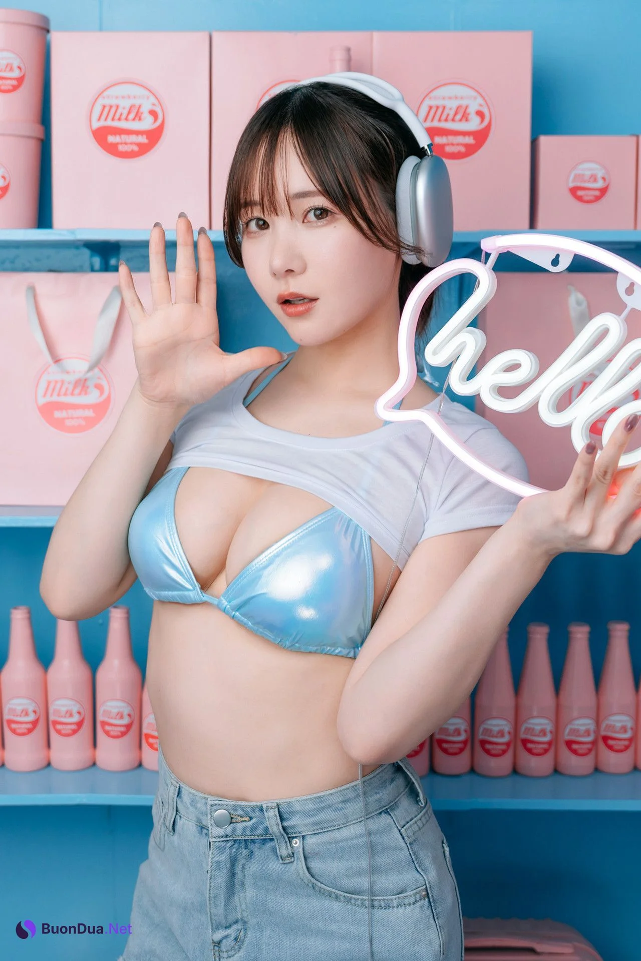 Kenken けんけんぱ, デジタル写真集 [PINK×BLUE] Set.01 - Photo 14