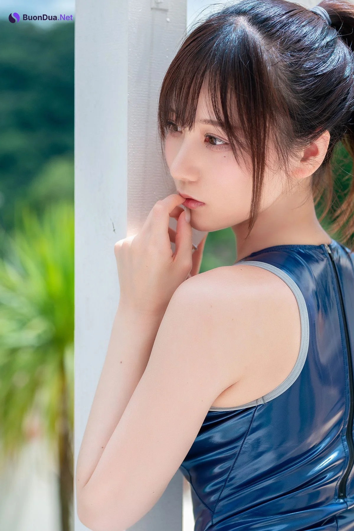 Kenken けんけんぱ, デジタル写真集 夕阳西下 竞泳泳装 Set.02 - Photo 12