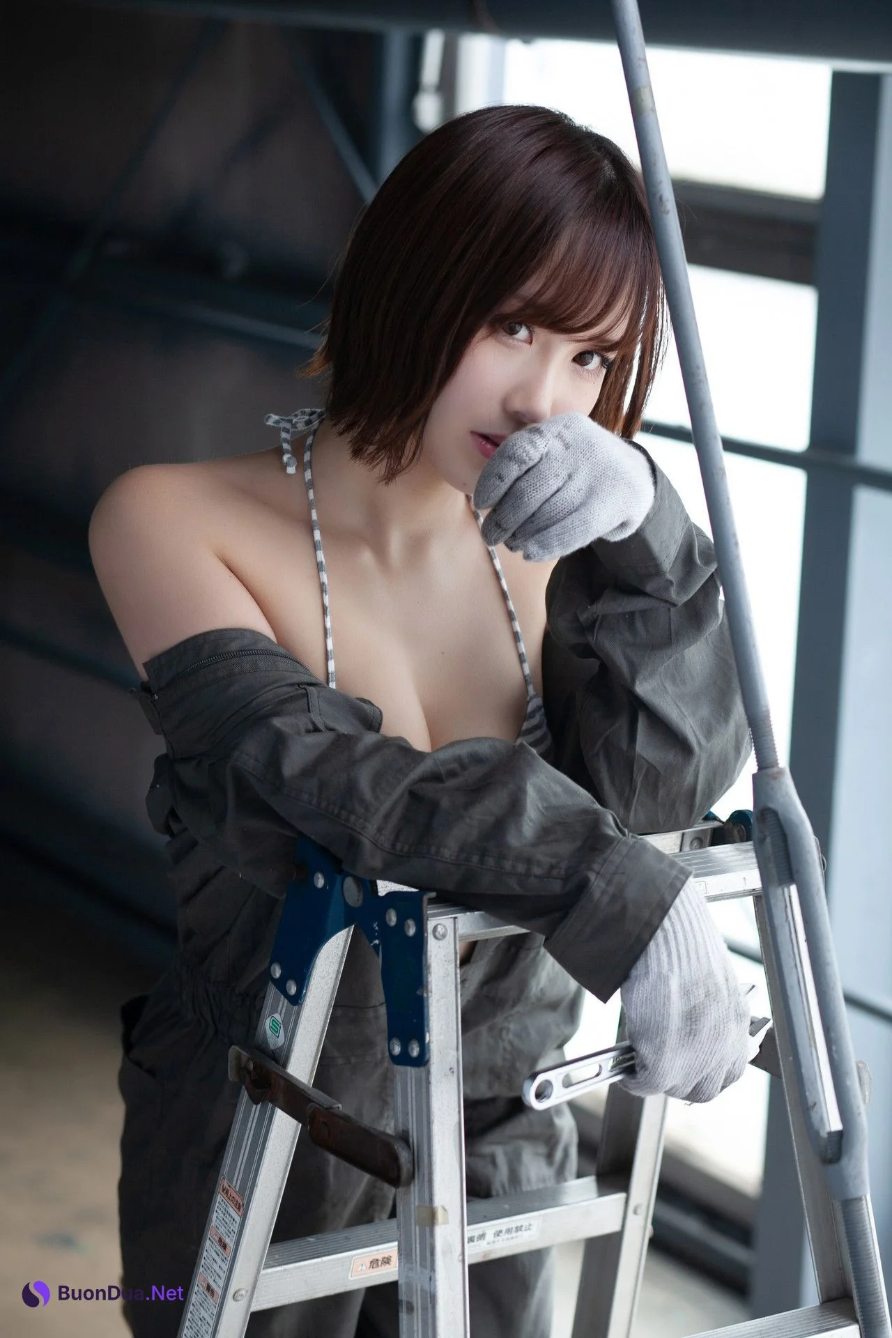 Kenken けんけん, デジタル写真集 「妄想おしごと」 Set.04 - 사진 15